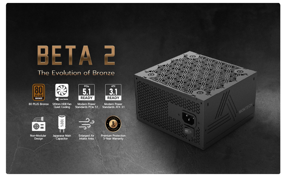 BETA 2 850W Power Supply