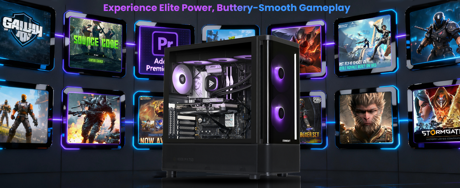 STORMCRAFT SP780XDCC-570N1 SKYHAWK PRO Gaming PC