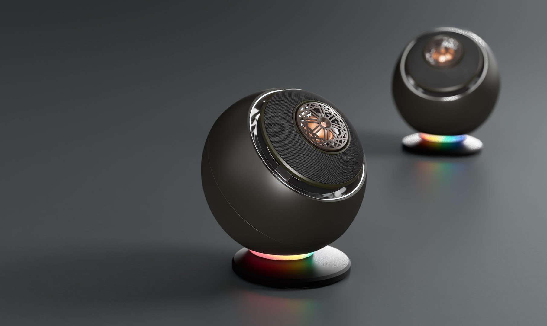 Creative Pebble Nova Premium 2.0 USB-C Speakers with Coaxial Drivers