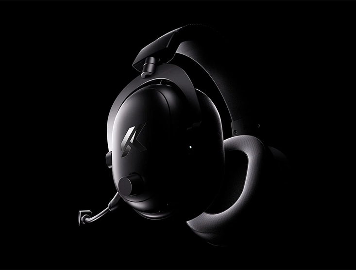 MCHOSE V9 Turbo Wireless Gaming Headset with RGB Magnetic Charging Base Station