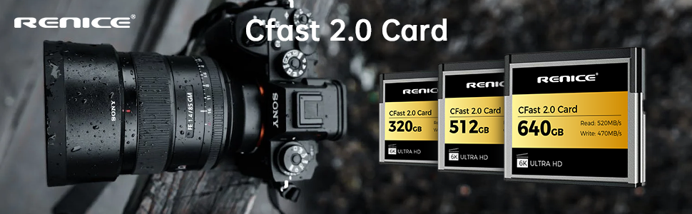 RENICE Cfast 2.0 Memory Card
