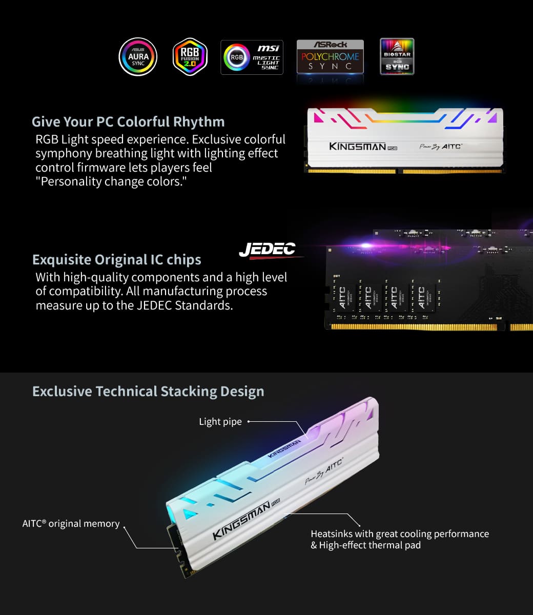 DDR4, PC, XMP, RGB, UDIMM