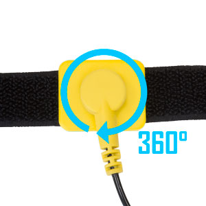 Our 6 feet grounding cord is capable to extend the longer distance for hard to reach area.