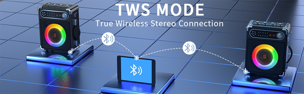 Karaoke Machine with two wireless Microphones