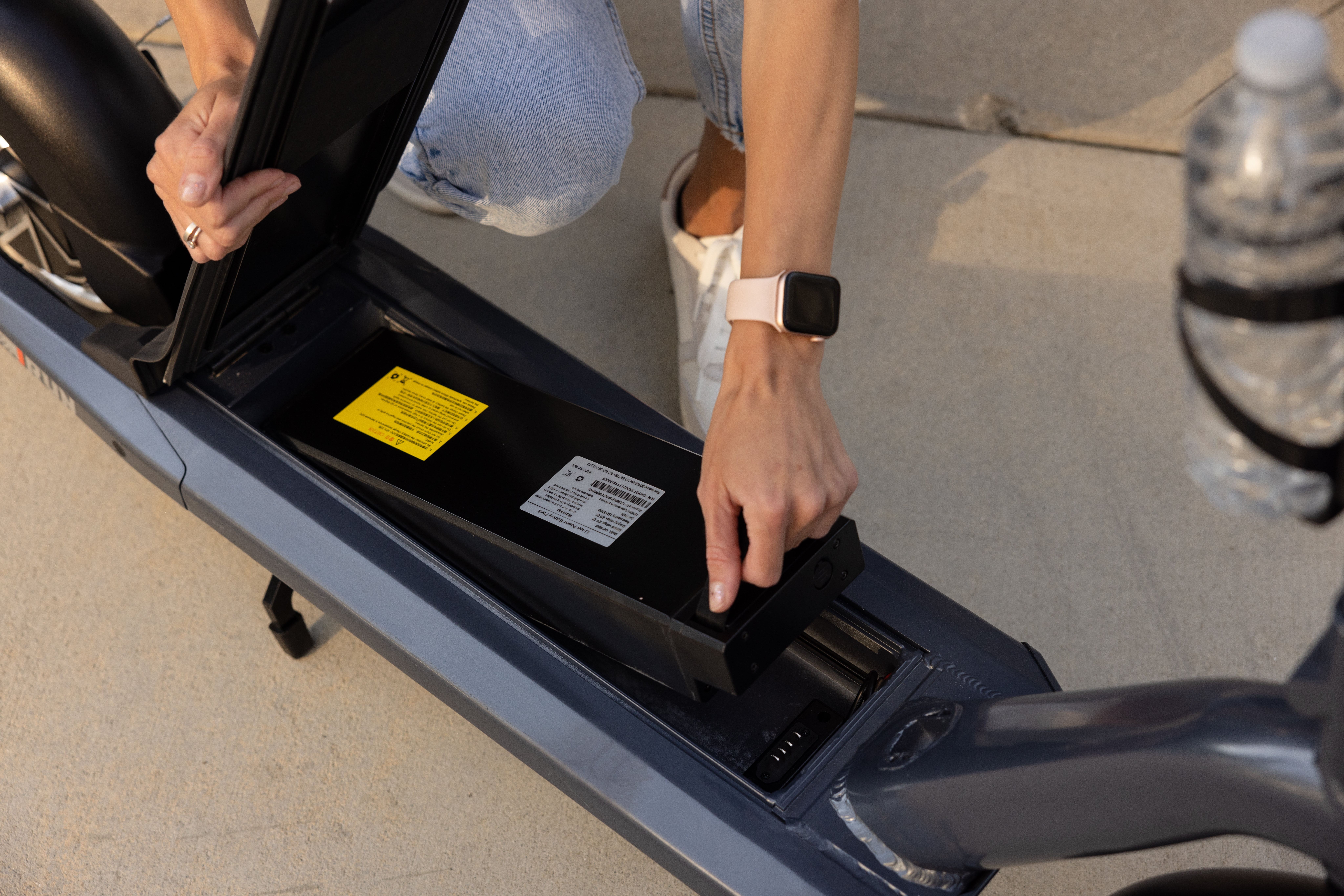 Removable Battery for Convenient Charging