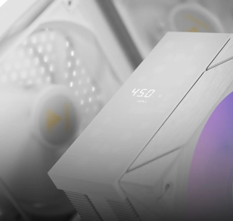 Gamdias BOREAS M2-51D WH ARGB CPU Air Cooler