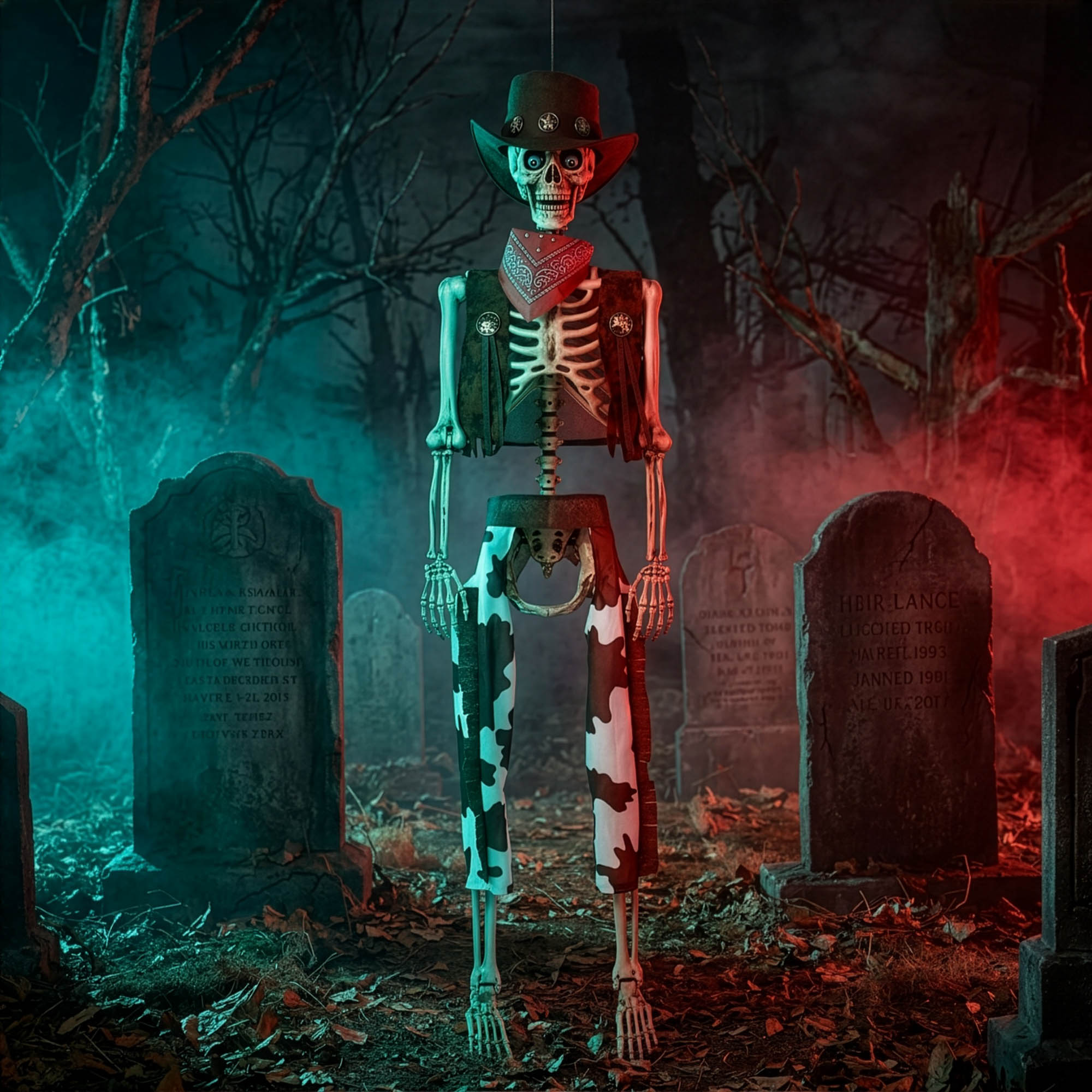 Halloween Pirate Life Size Skeleton