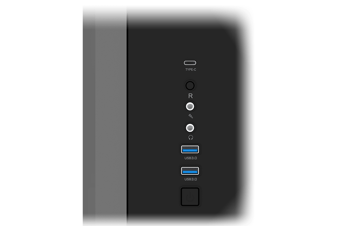 Thermaltake View 390 TG Computer Case- Black 