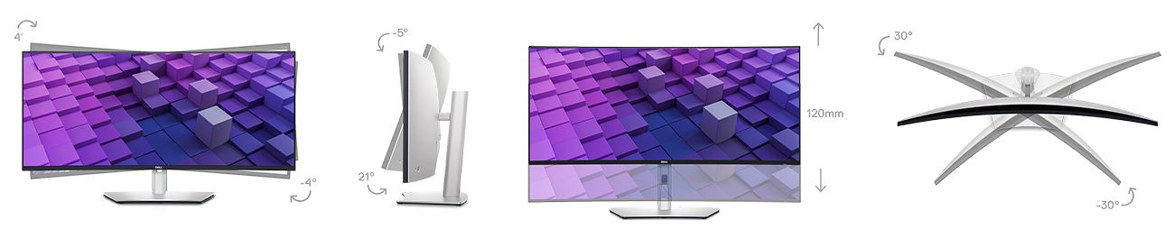 Dell U3824DW UltraSharp 38 Curved USB-C Hub Monitor 