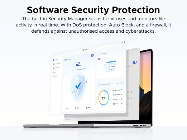 UGREEN NASync DH4300 Plus Storage Hub with HDMI Cable