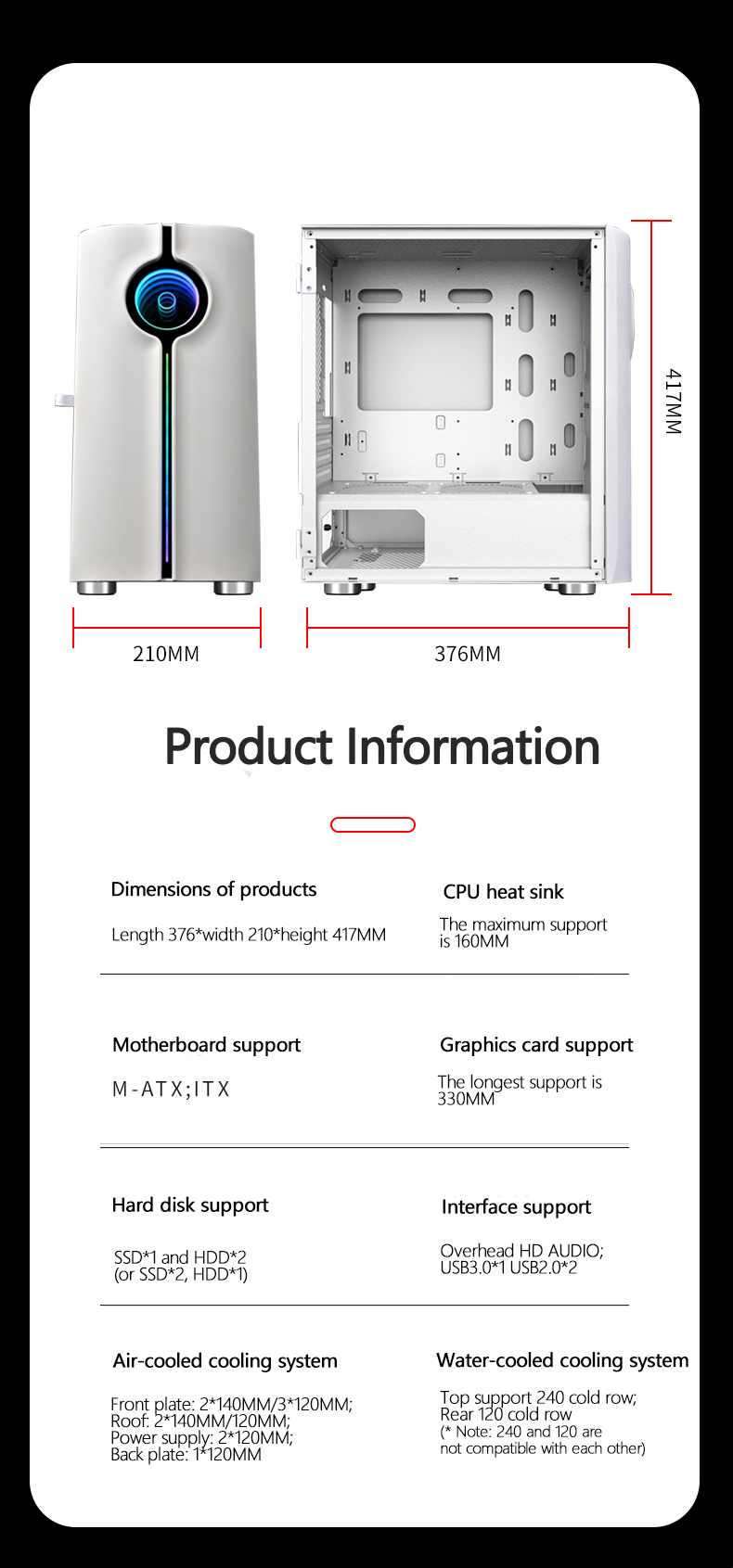 Product parameter