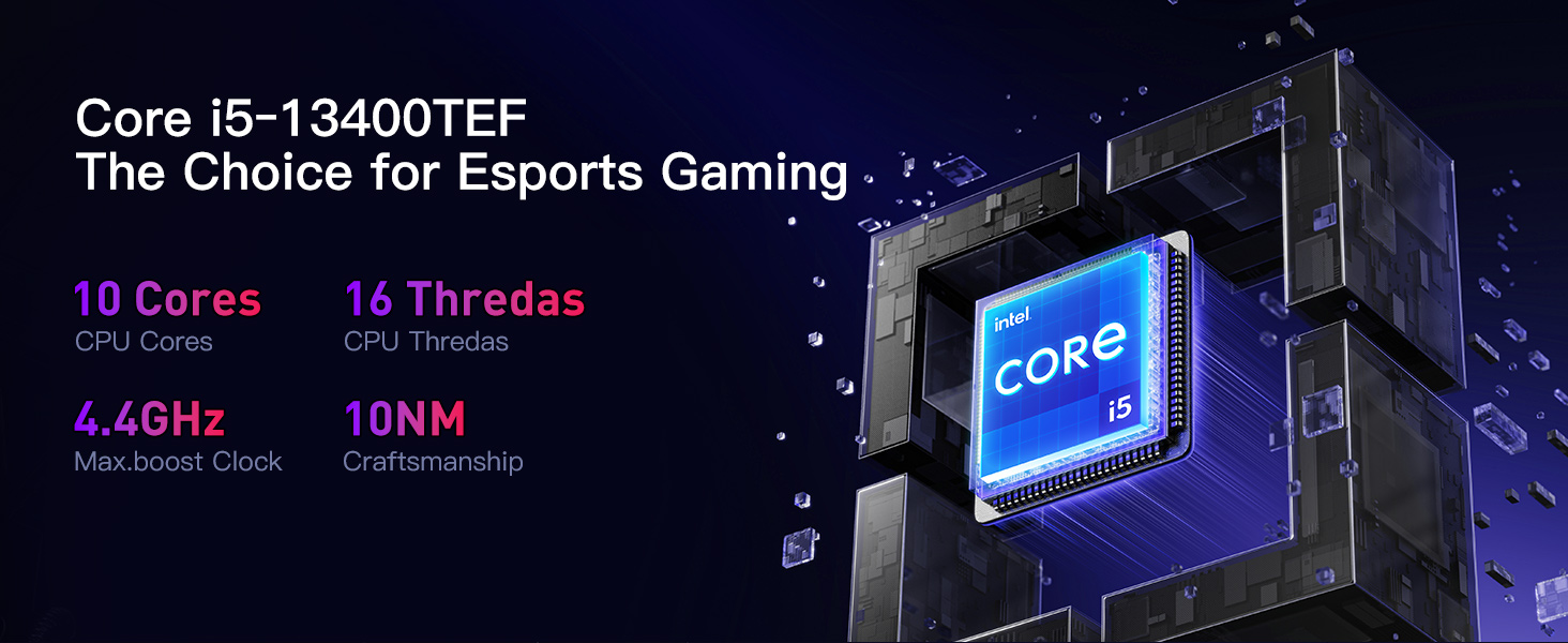 Cheap Mini Gaming PC ITX Tower Desktop Computers Windows 11 Prebuilt SSD NAS Computadora De Escritor