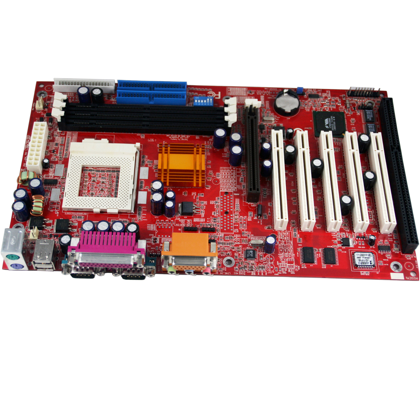 atx motherboard with pci slots