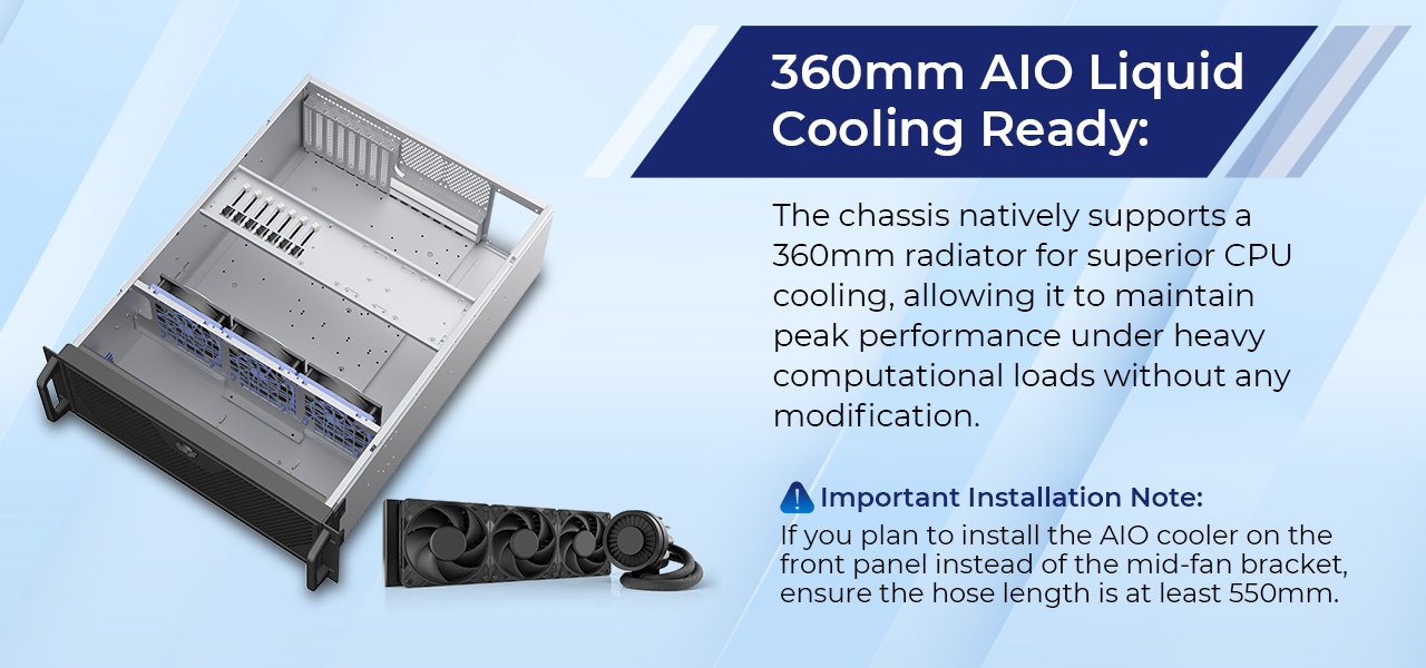 Rosewill RSV-L4620 4U Rackmount Server Chassis