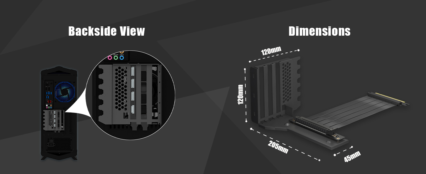 PCIE 4.0 Riser Cable