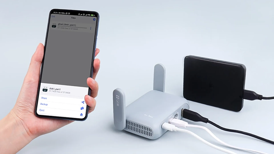 GL.iNet GL-MT3000 (Beryl AX) Portable Travel Router
