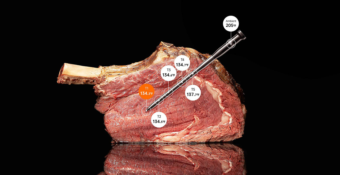 Typhur Sync Quad Digital Probe Bluetooth Compatibility Meat Thermometer