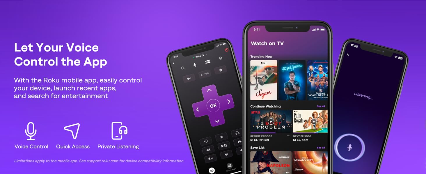 Aurzen EAZZE D1R Cube Roku TV Smart Projector