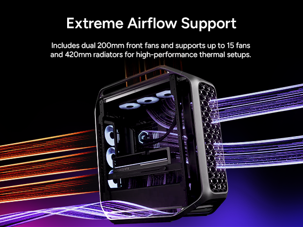 Cooler Master Cosmos Alpha Full Tower ATX PC Case 