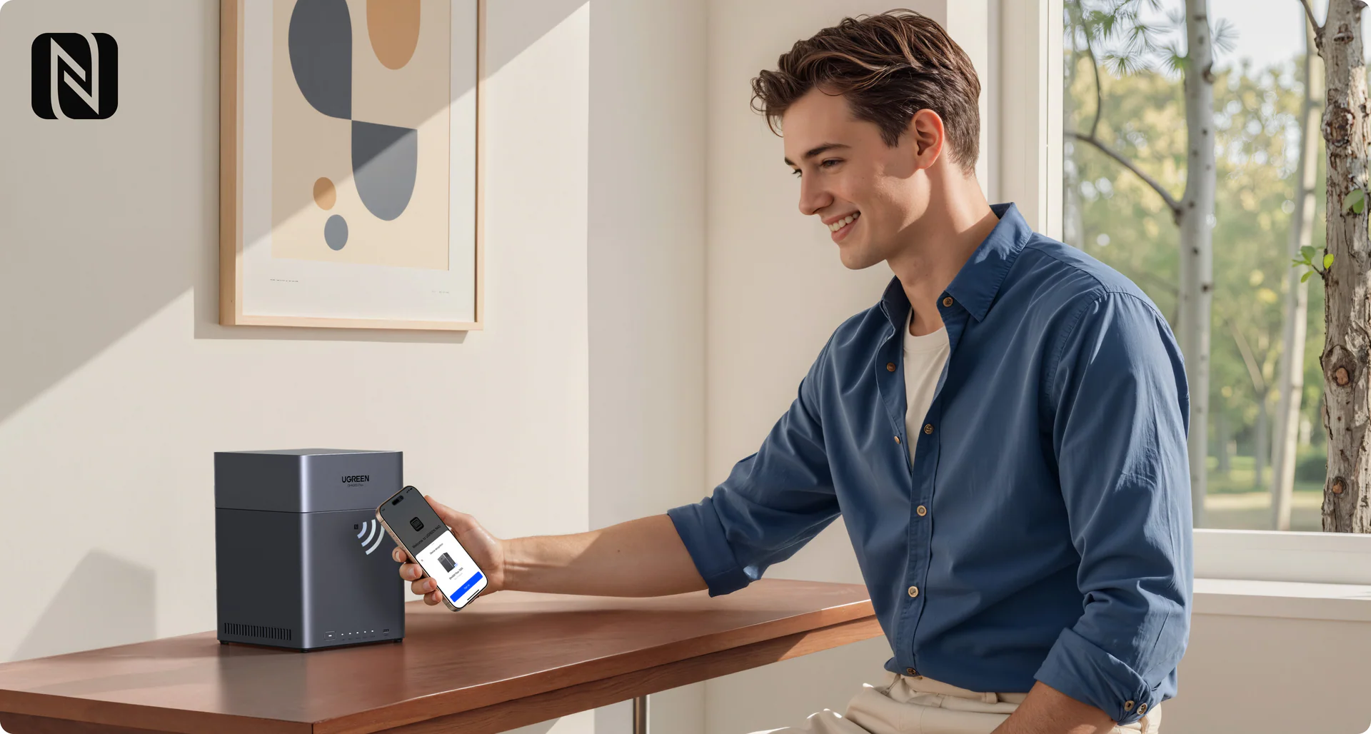 UGREEN NASync DH4300 Plus Storage Hub with HDMI Cable