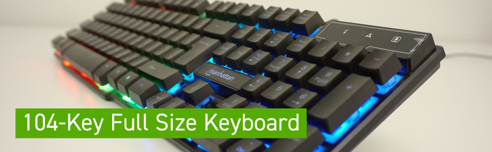104-key Full Size Keyboard