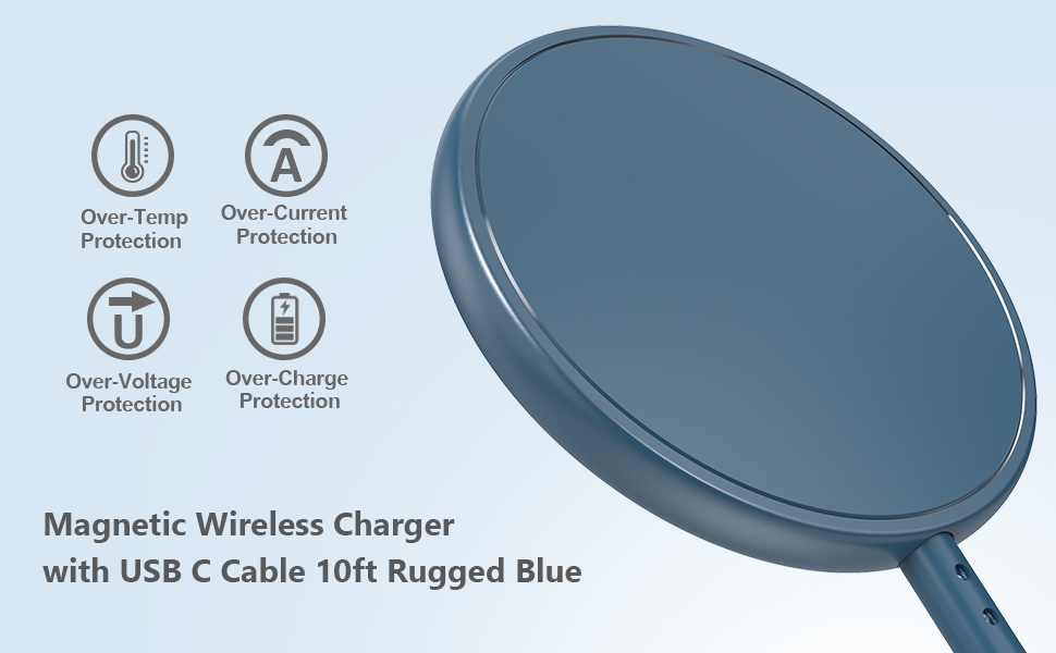 iPhone magnet wireless charger 10 ft