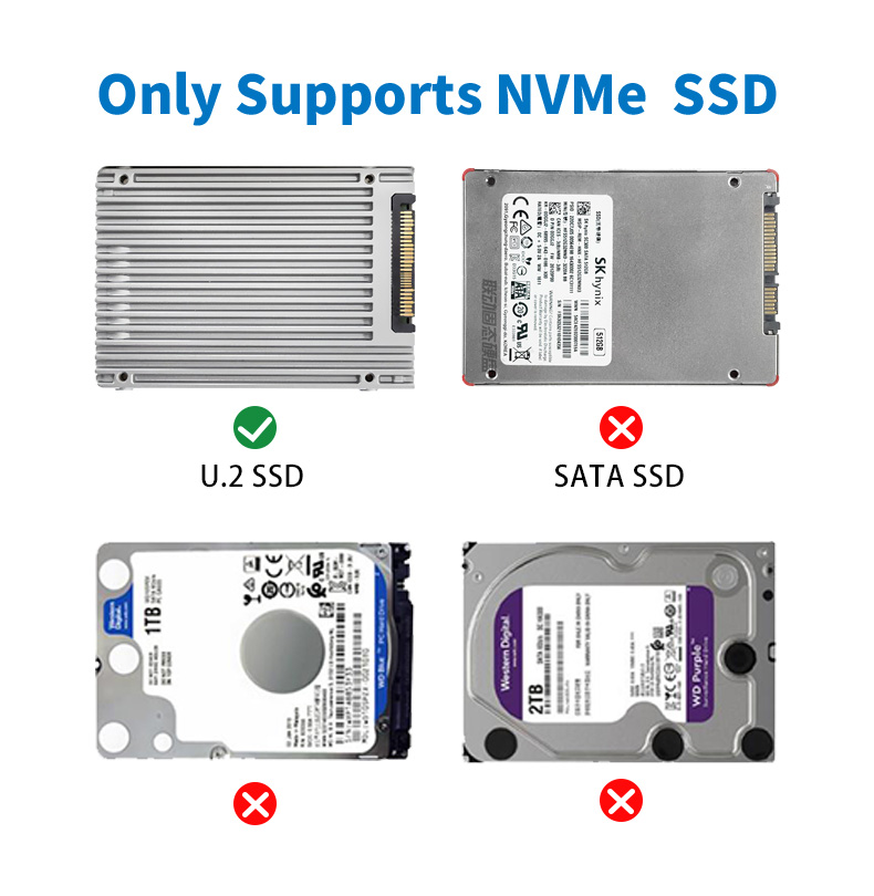 PCIe4.0 x8 to SlimSAS SFF-8654 x8 NVMe adapter