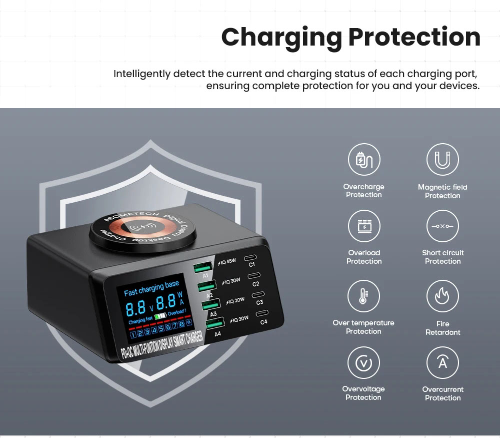 Jansicotek 8 Port Charging Station