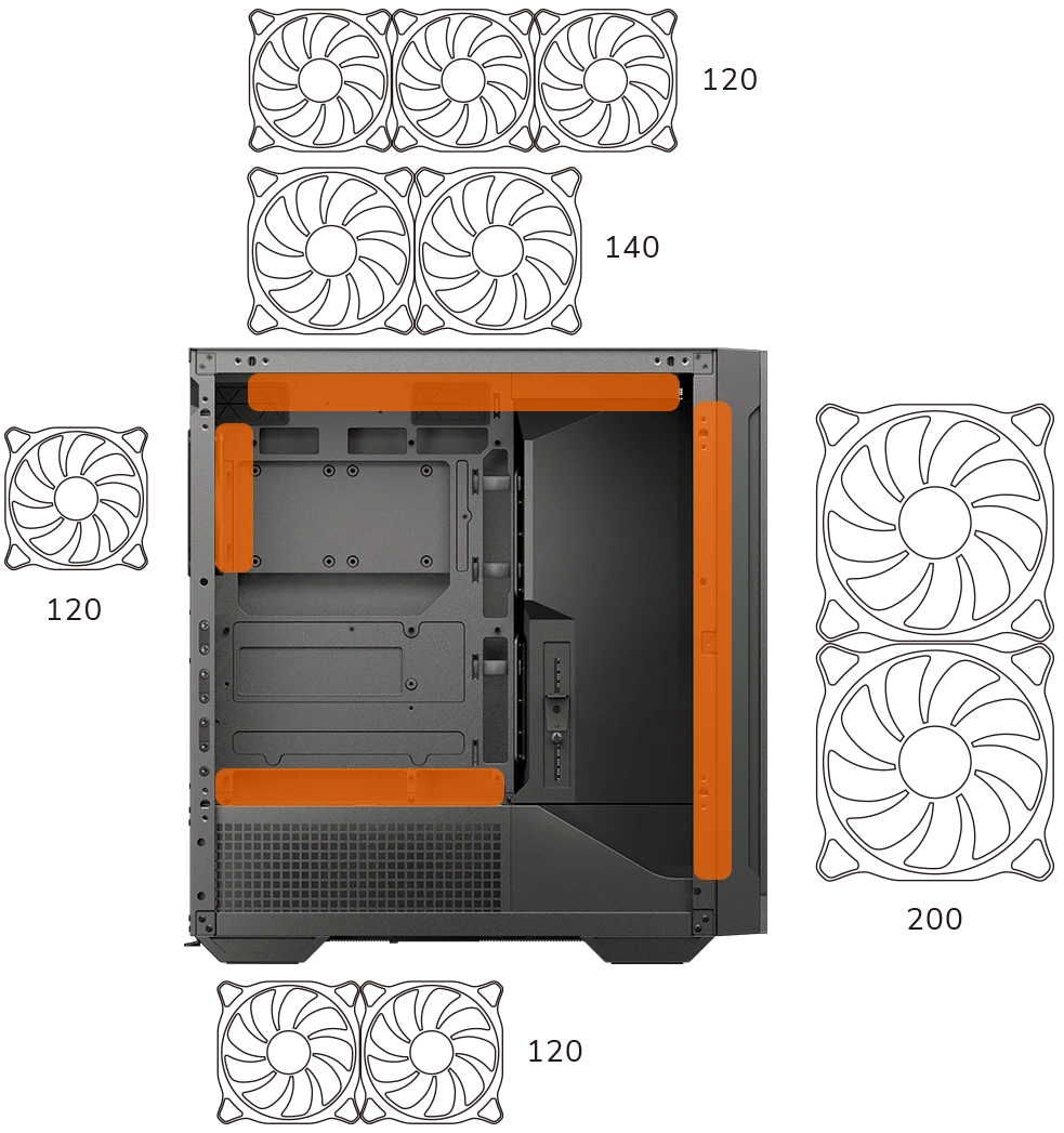 COUGAR MX600 Max RGB Computer Case