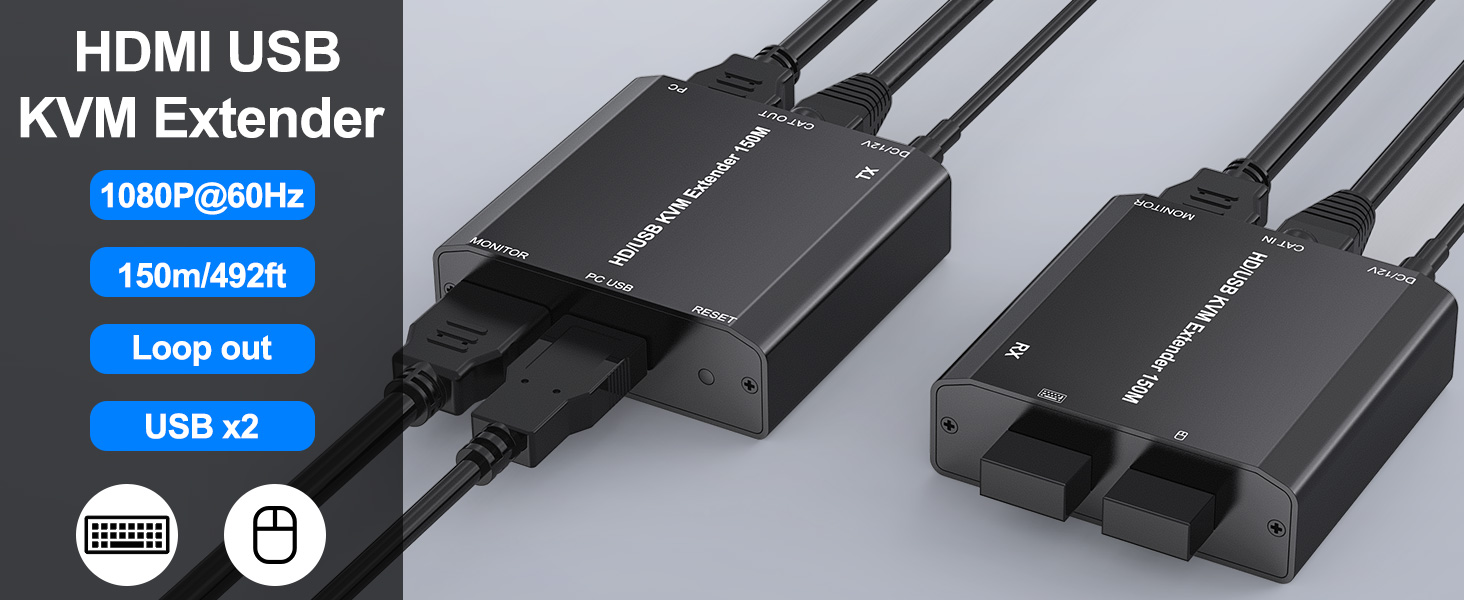 HDMI USB KVM Extender