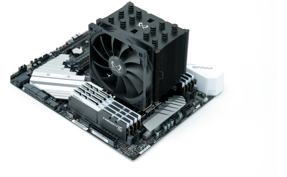 Scythe Mugen 5 Rev C CPU Air Cooler 120mm Single Tower Black Edition scythe-mugen-5-rev-c-cpu-air-cooler-120mm-single-tower-black-edition