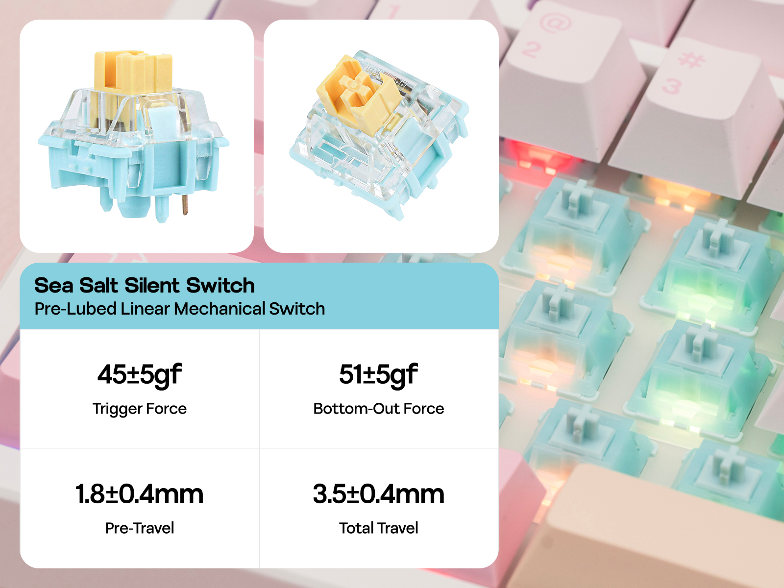 Pre-Lubed Linear Switch