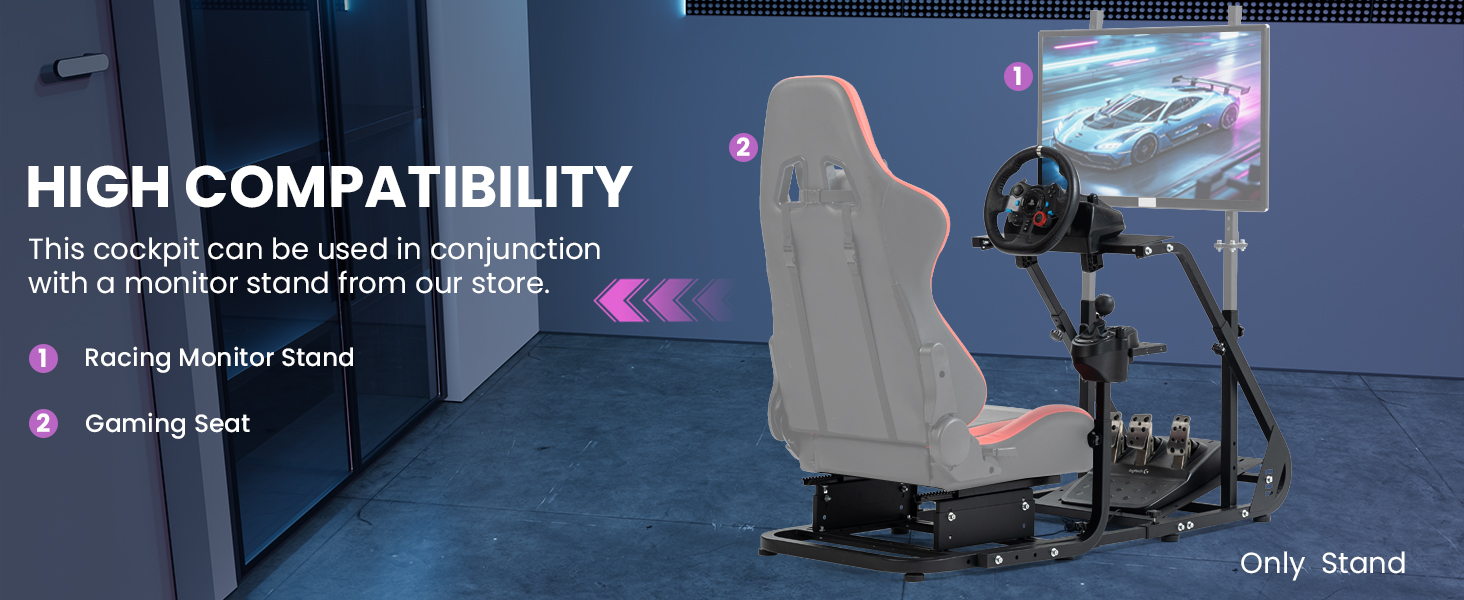 simulator racing cockpit