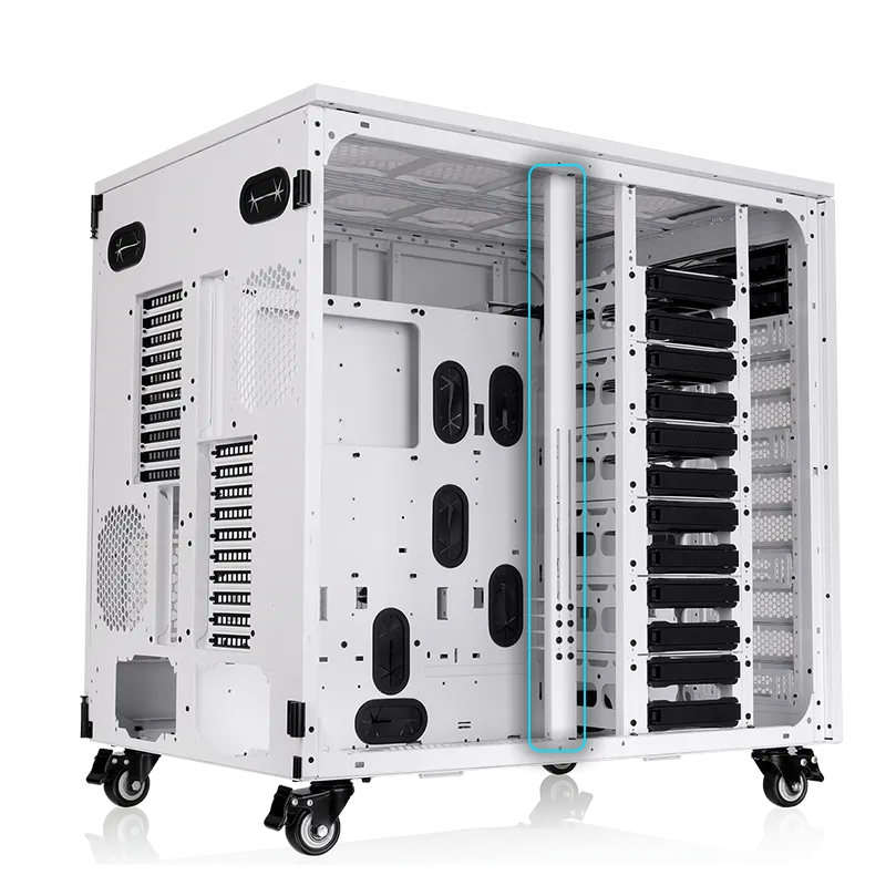 Thermaltake AX1000 TG Snow AI Workstation Chassis