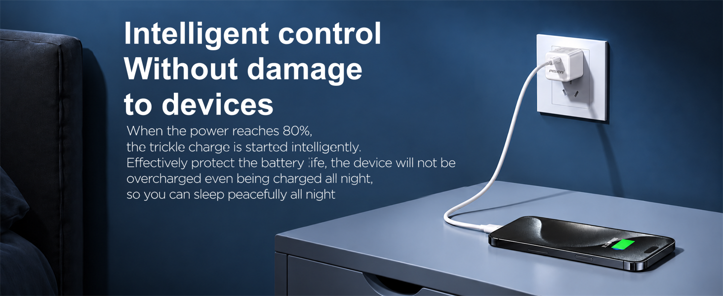 Intelligent control. Without damage to devices.