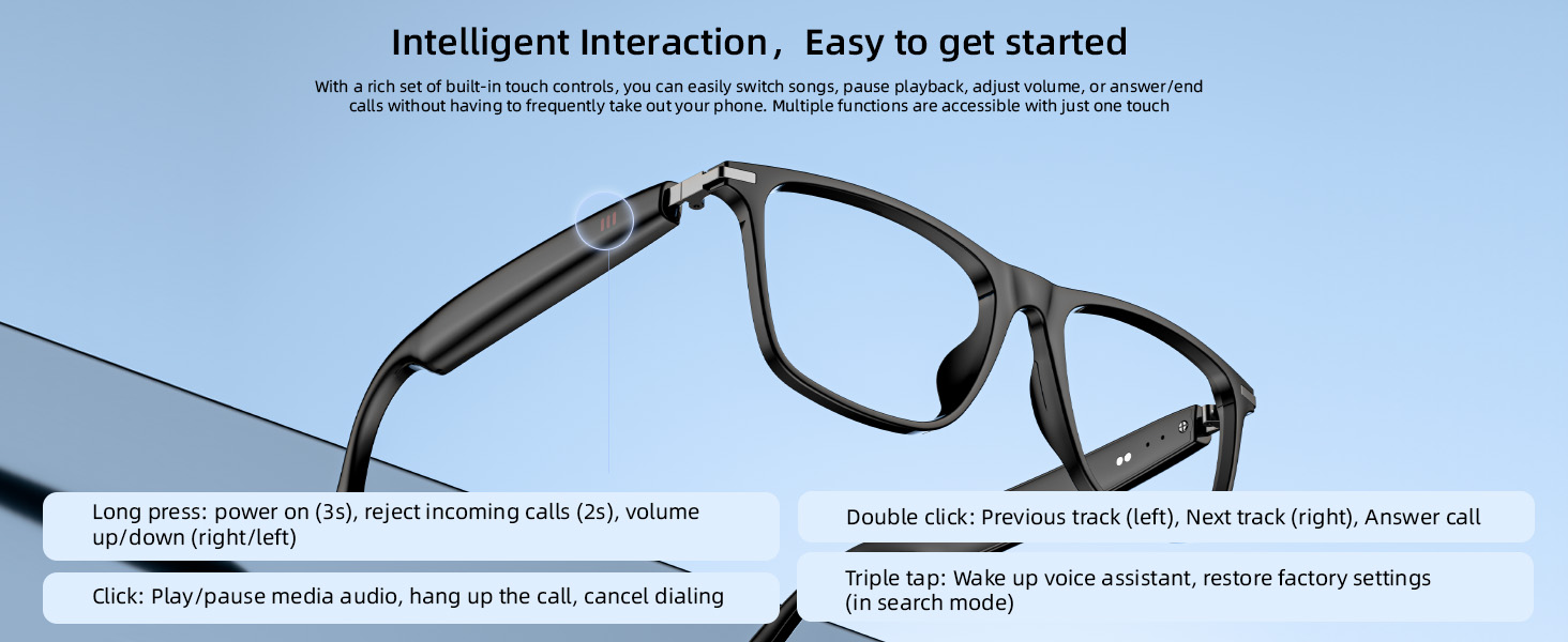 Bluetooth Smart Glasses
