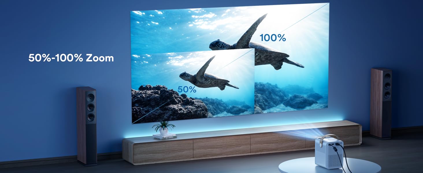 WOLFANG WP01 Mini 4K Support Portable Projector