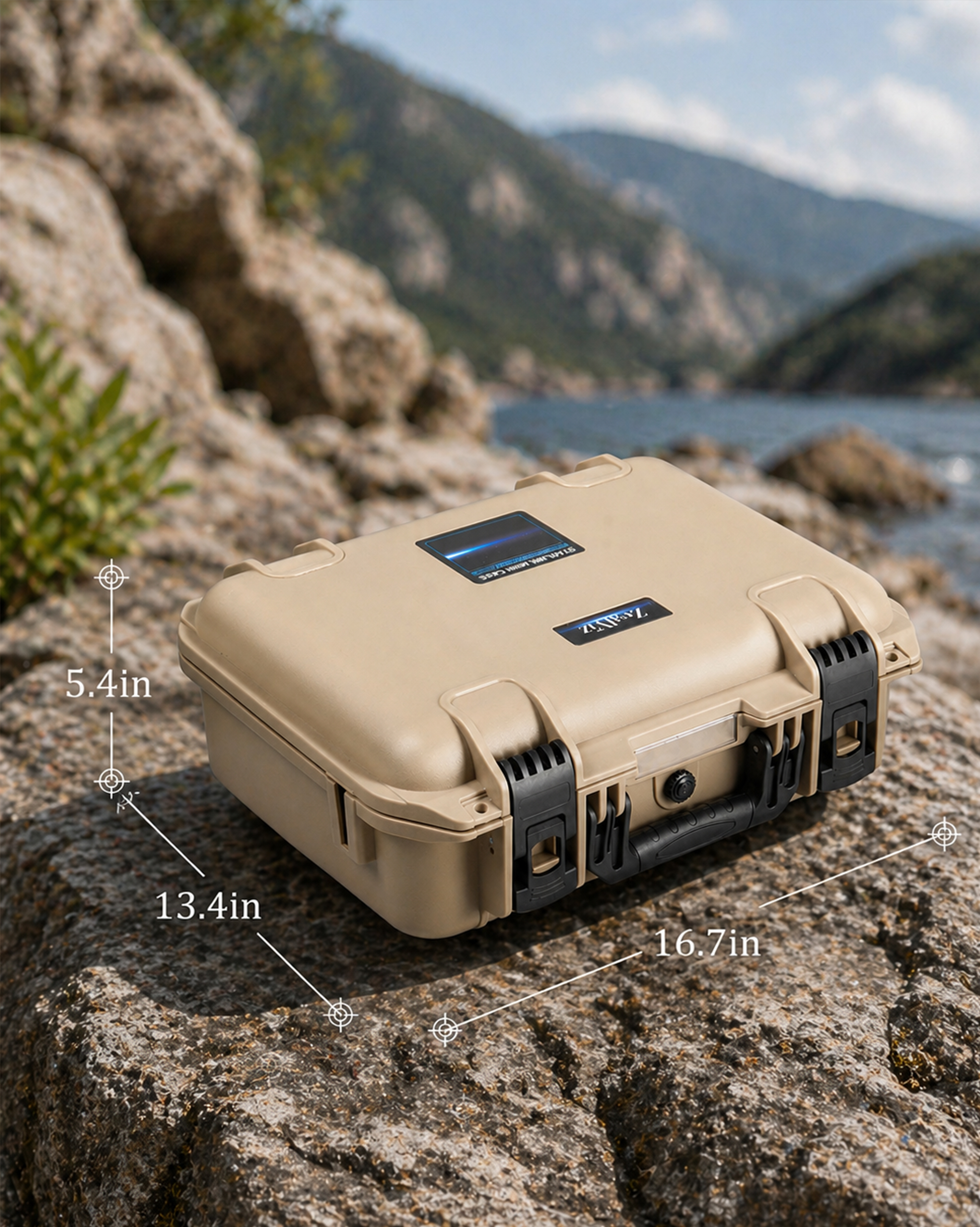 Compact, Travel-Ready Dimensions