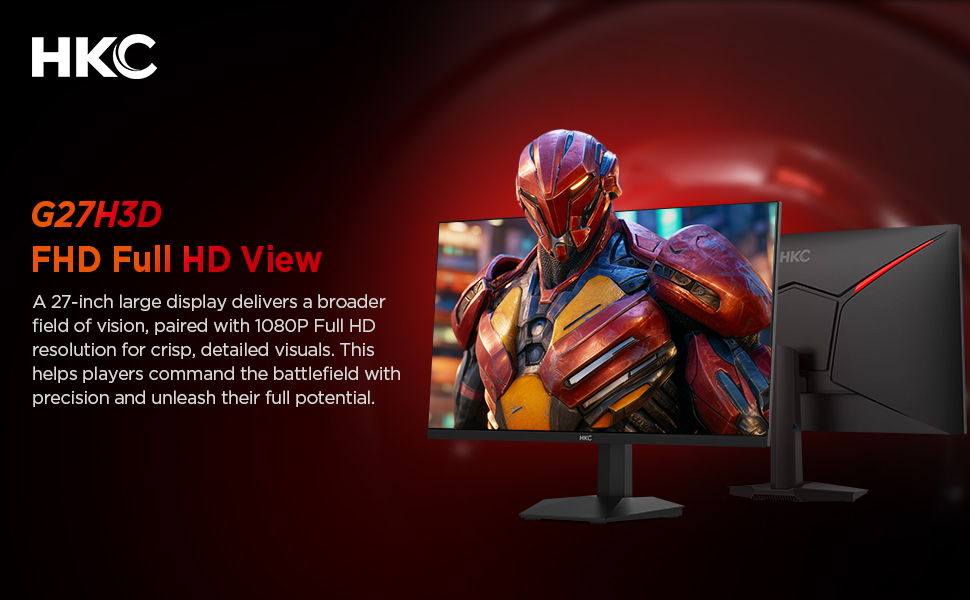 HKC G27H3D Gaming Computer Monitor
