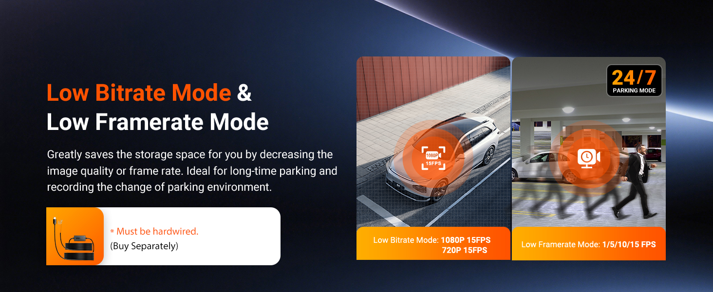 Low Bit/Frame Rate Mode