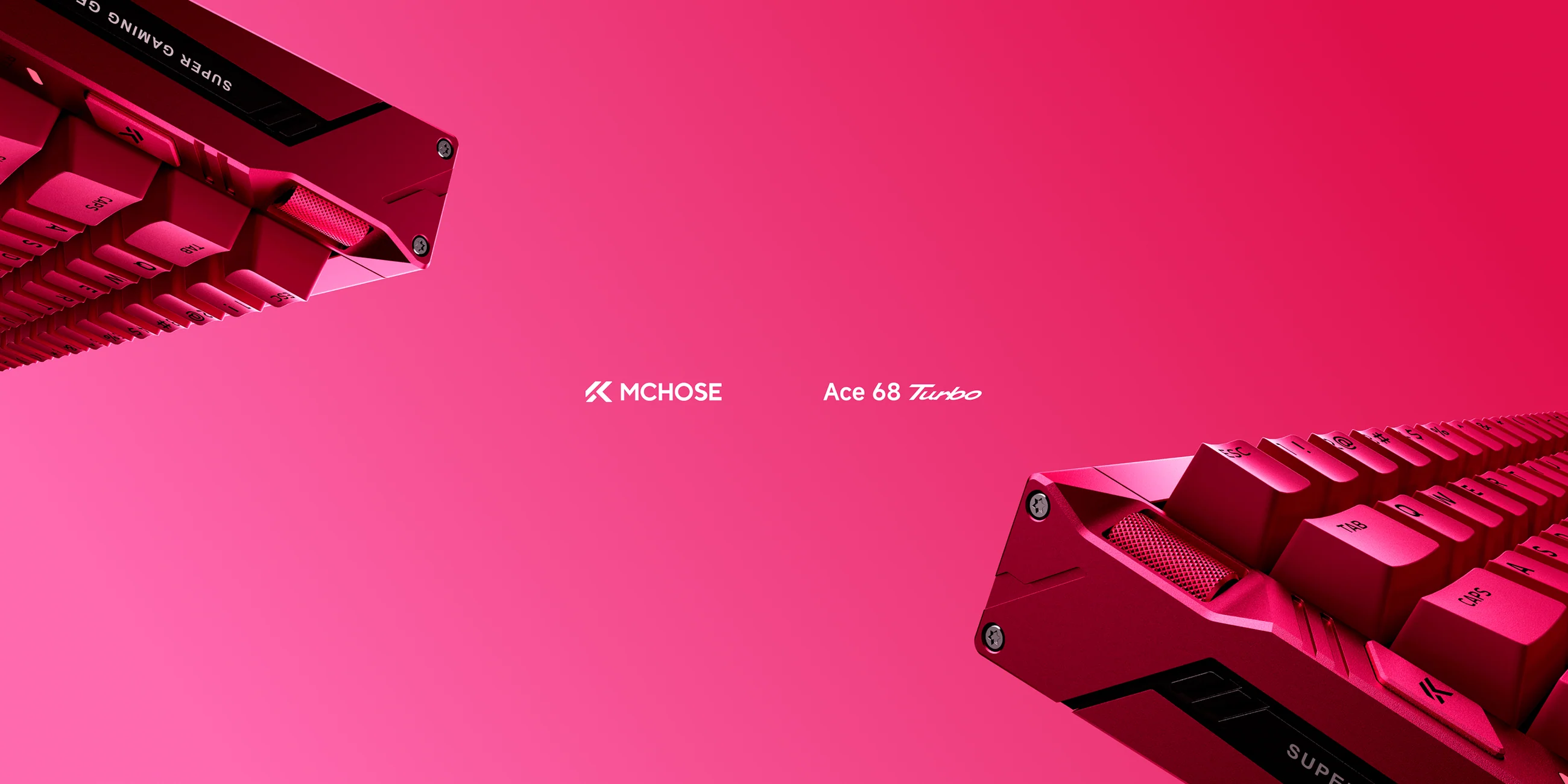 MCHOSE Ace68 Turbo 65% Aluminum Hall Effect Magnetic Switch Keyboard