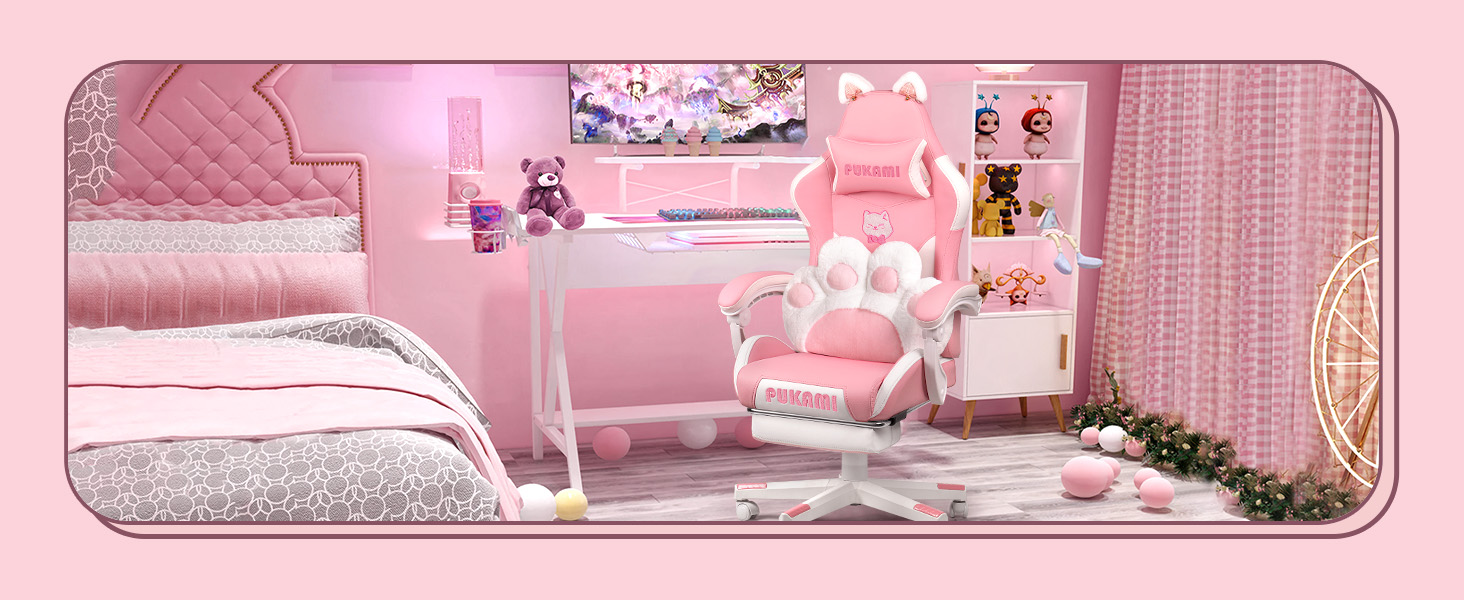 pink gaming chair