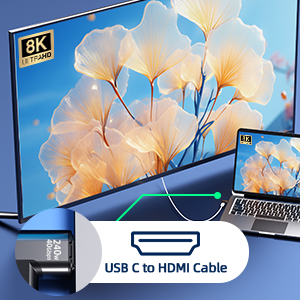 USB C Magnetic Adapter 90 Degree
