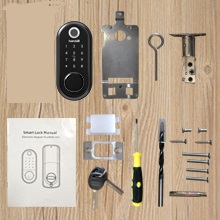 Everything is Included The fingerprint smart deadbolt&#39;s package is well designed and it contains all