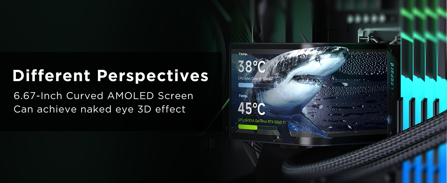 6.67-Inch Curved AMOLED Screen
