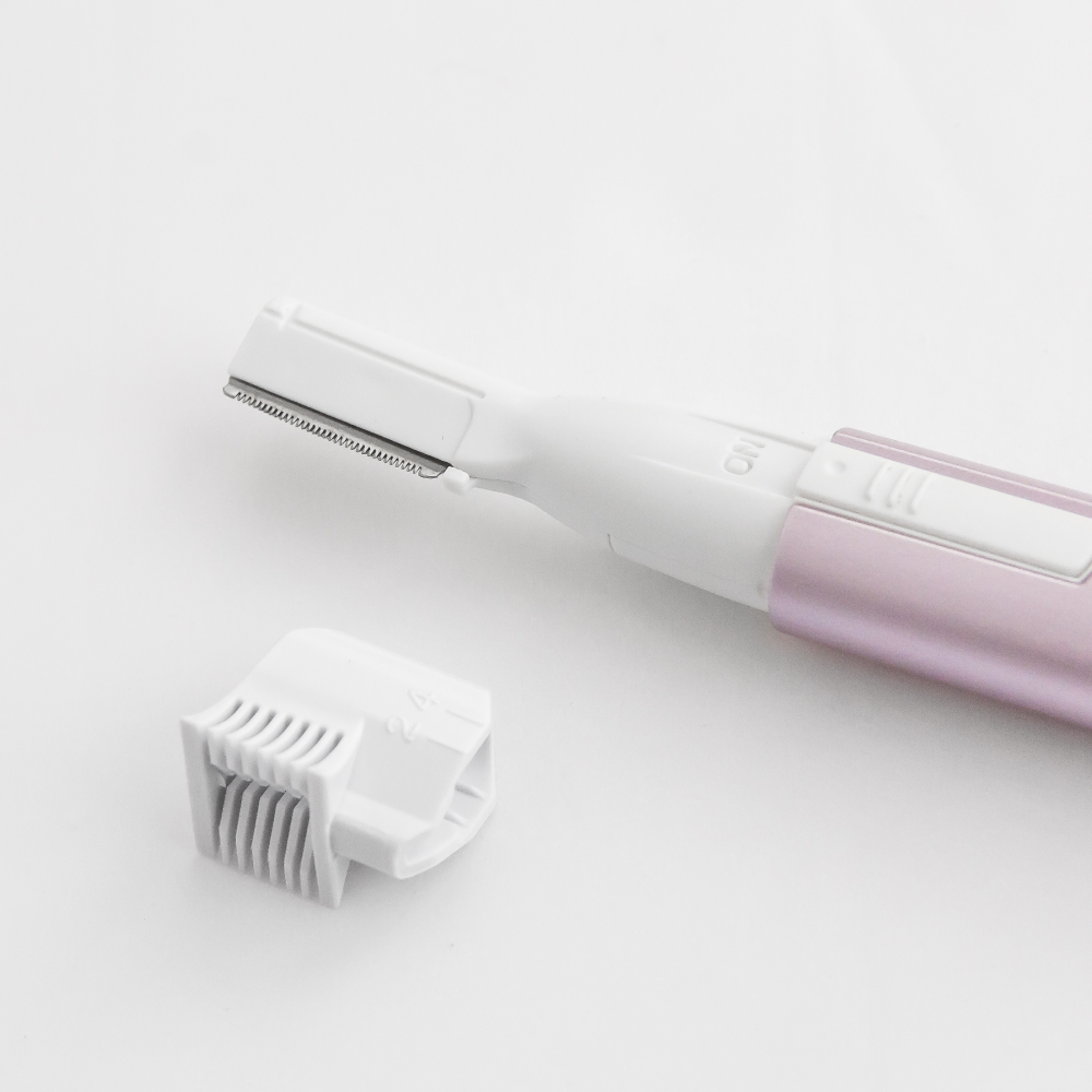 URBANER Electric Eyebrow Trimmer/Razor for Women, Professional Facial Hair Remover, Battery Powered,
