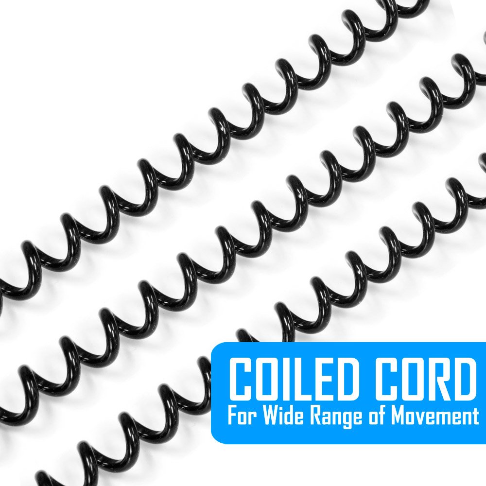 Extra Long Coiled Cord
