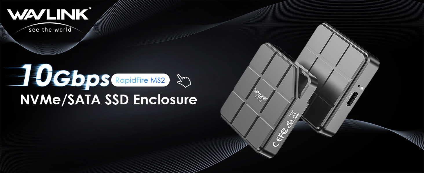 NVME SATA SSD Enclosur