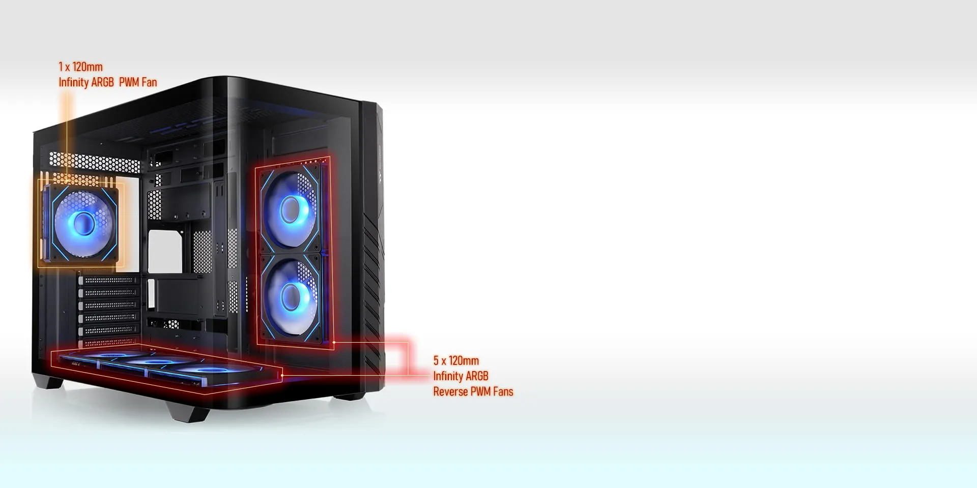 Thermaltake Vision 330 CR ARGB Chassis