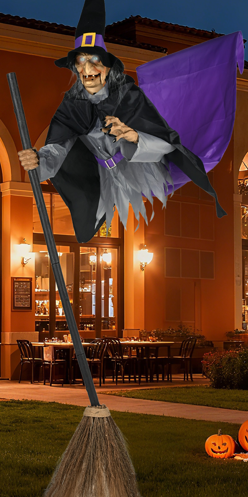 Animatronics Flying Witch